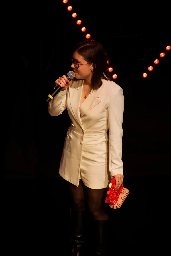 Manon Lecourt, figure de la vie associative lavalloise.